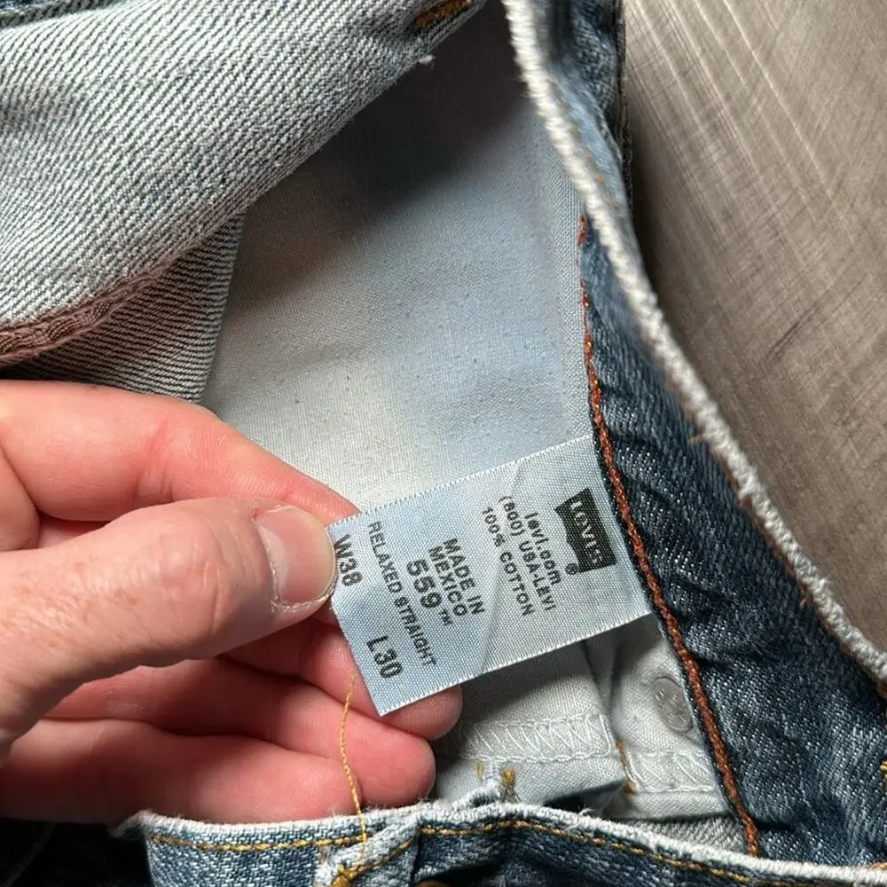 Levi’s 559 Relaxed Straight Jeans - 38x30